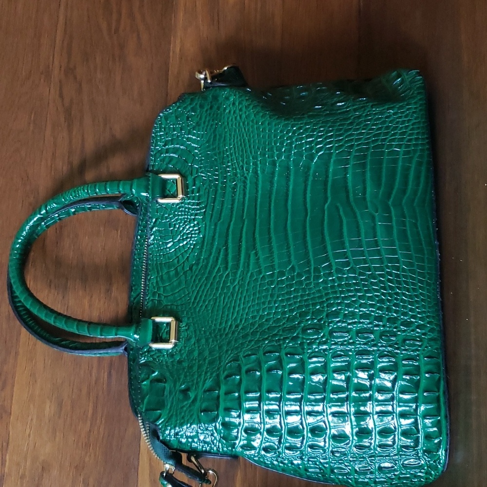 🐊 STAUER CROC EMBOSSED PURSE - Picture 2 of 12
